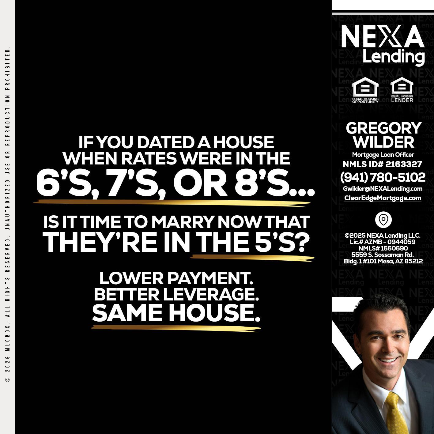 if you dated a house - Gregory Wilder -Mortgage Loan Officer