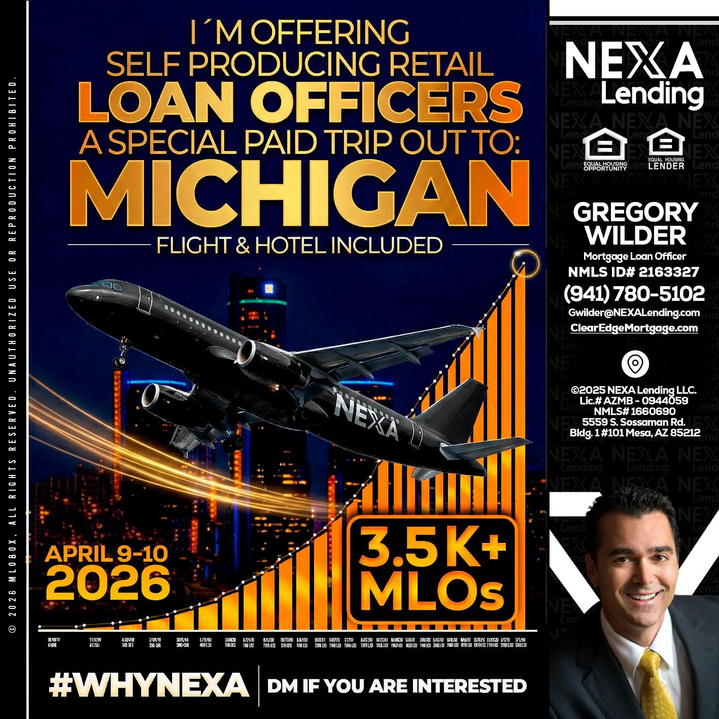 3.5K - Gregory Wilder -Mortgage Loan Officer