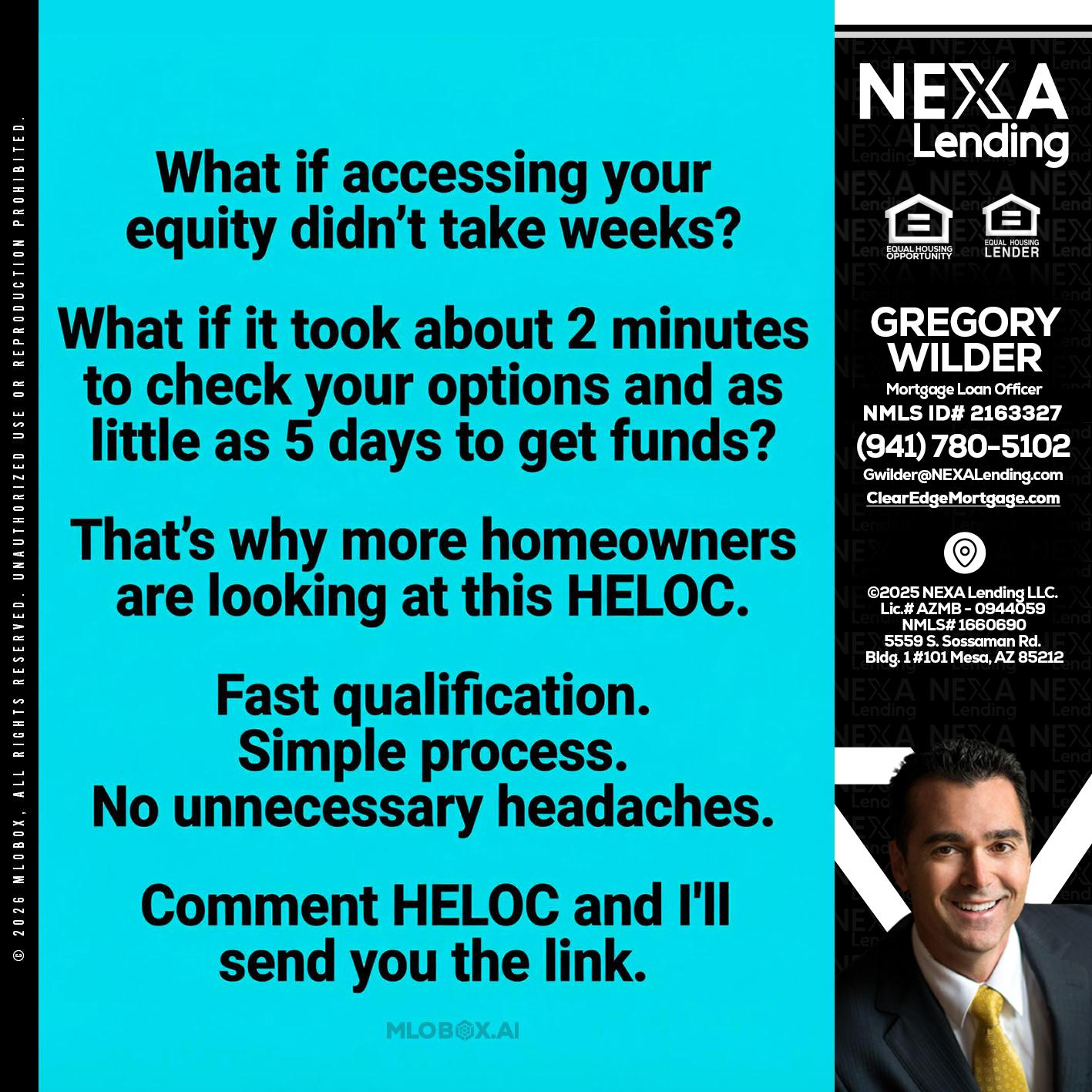 what if - Gregory Wilder -Mortgage Loan Officer