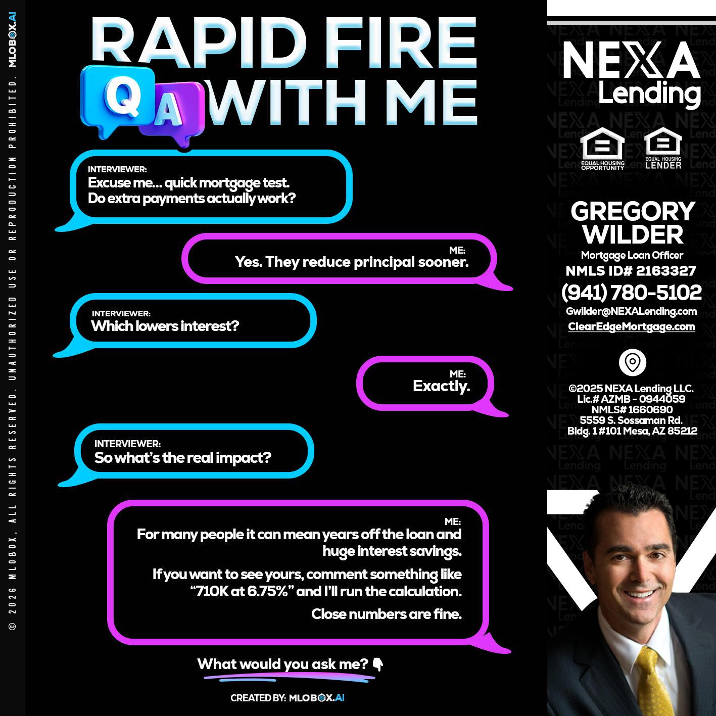 RAPID QA - Gregory Wilder -Mortgage Loan Officer