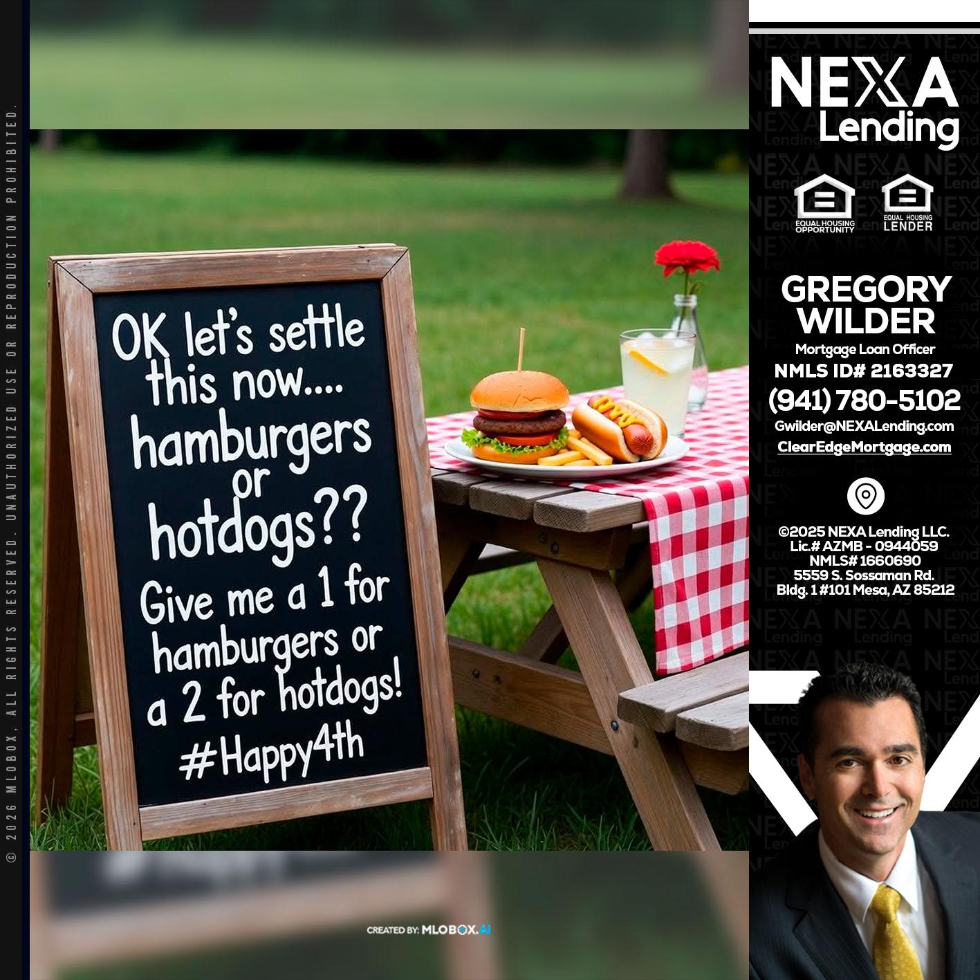 let settle this - Gregory Wilder -Mortgage Loan Officer